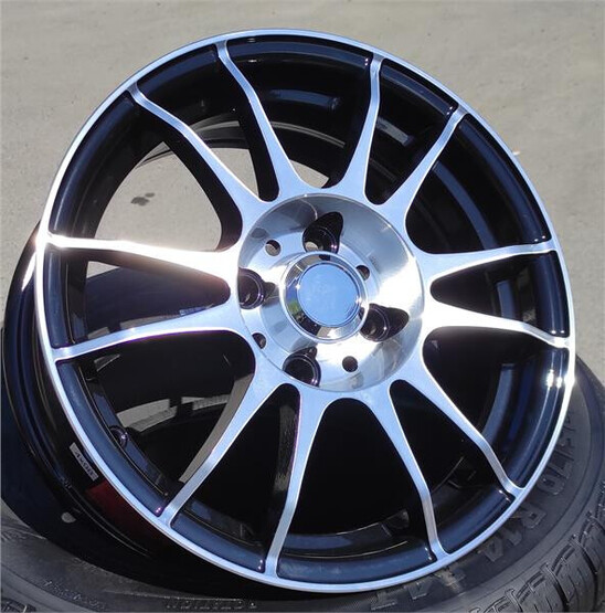 Диск Megami Mgm-3 15x6 5x112 ET47 DIA57.10 BKF