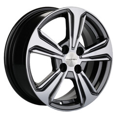 Диск Khomen 1502 15x6 4x100 ET50 DIA60.10 G-SILVER-FP
