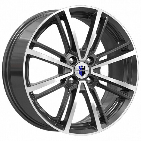 Диск K&K Эрфурт 17x7 5x110 ET48.50 DIA63.30 АЛМАЗ ЧЕРНЫЙ
