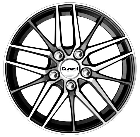 Диск Carwel Лача 16x6.50 5x114.30 ET43 DIA67.10 AB
