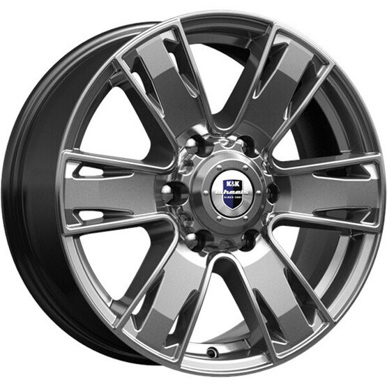 Диск K&K Севенна 17x7 6x139.70 ET30 DIA106.10 ДАРК ПЛАТИНУМ