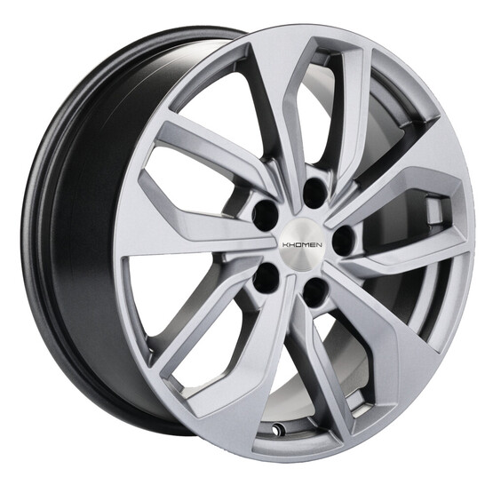 Диск Khomen 1704 17x7 5x114.30 ET38 DIA67.10 G-SILVER