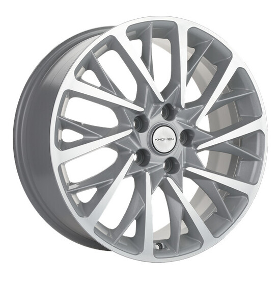Диск Khomen 1804 18x7.50 5x108 ET47 DIA60.10 F-SILVER-FP