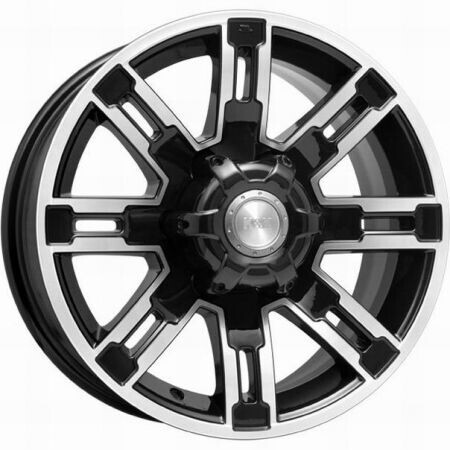 Диск K&K Полюс 16x7.50 6x139.70 ET30 DIA100.10 АЛМАЗ ЧЕРНЫЙ