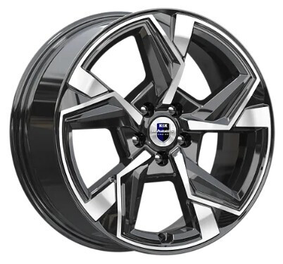 Диск K&K Кайан (Кс1012) 18x7.50 5x108 ET33 DIA67.10 АЛМАЗ ЧЕРНЫЙ