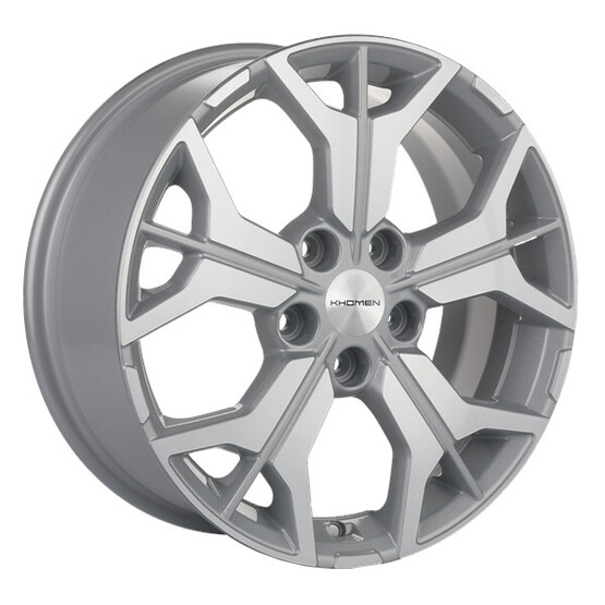 Диск Khomen 1715 17x7 5x112 ET54 DIA57.10 F-SILVER-FP