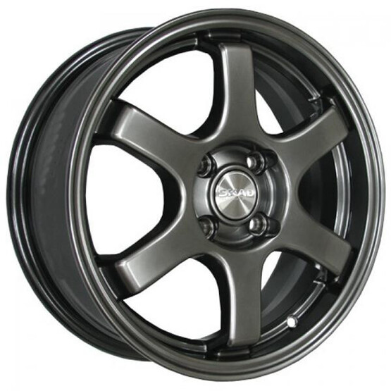 Диск Скад Киото 15x6 4x100 ET48 DIA54.10 ГРАФИТ