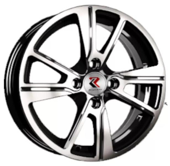 Диск Replikey K27 14x5.50 4x100 ET38 DIA67.10 BK/FP