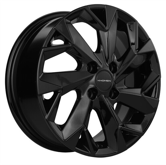 Диск Khomen 1508 15x6 4x100 ET45 DIA56.60 BLACK