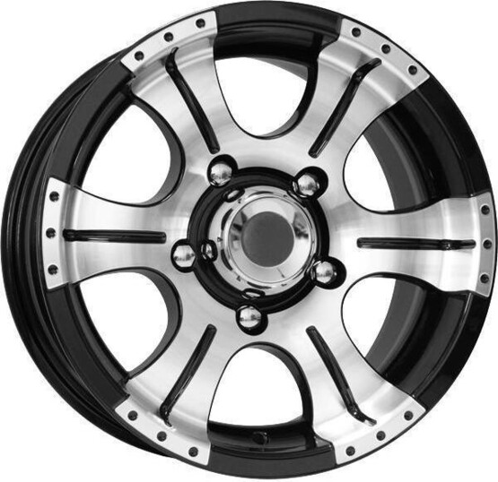 Диск K&K Байконур 16x8 6x139.70 ET0 DIA110.10 АЛМАЗ ЧЕРНЫЙ