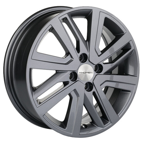 Диск Khomen 1609 16x6 4x100 ET41 DIA60.10 GRAY