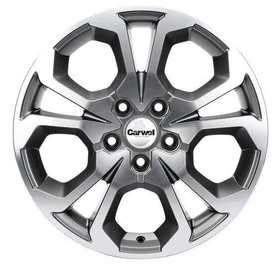 Диск Carwel Шира 17x6.50 5x114.30 ET50 DIA64.10 AGR
