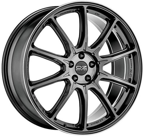Диск Oz Hyper Gt Hlt 19x8.50 5x114.30 ET40 DIA75.10 STAR GRAPHITE