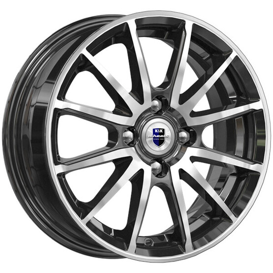 Диск K&K Квант 14x5.50 4x100 ET38 DIA67.10 АЛМАЗ ЧЕРНЫЙ