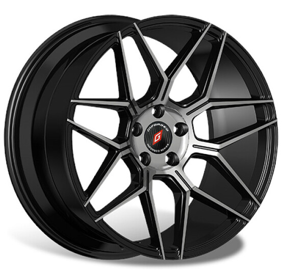 Диск Inforged Ifg 38 17x7.50 4x100 ET40 DIA60.10 BLACK MACHINED