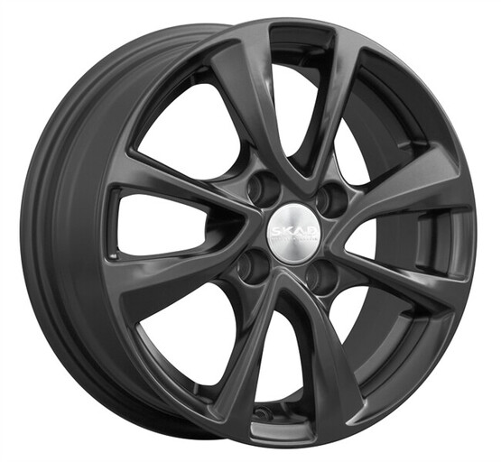 Диск Скад Ницца 14x5.50 4x100 ET45 DIA67.10 ЧЕРНЫЙ БАРХАТ