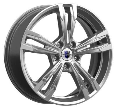Диск K&K Karrera Light 18x7 5x112 ET43 DIA57.10 БРАЙТ ДАРК ПЛАТИНУМ
