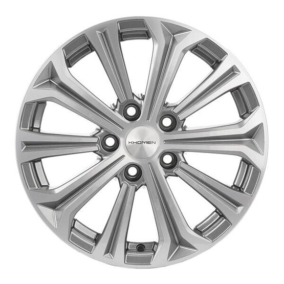 Диск Khomen 1610 16x6.50 5x114.30 ET45 DIA64.10 GRAY-FP