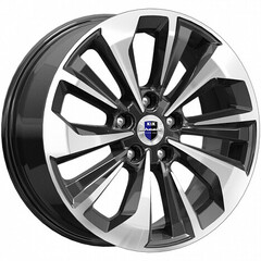 Диск K&K Авиор 17x7 5x110 ET40 DIA65.10 АЛМАЗ ЧЕРНЫЙ