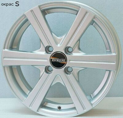 Диск Tech Line 544 15x6 5x100 ET38 DIA57.10 S