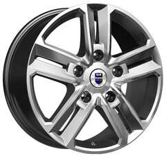 Диск K&K Backfire 18x8 5x127 ET56.40 DIA71.60 ДАРК ПЛАТИНУМ