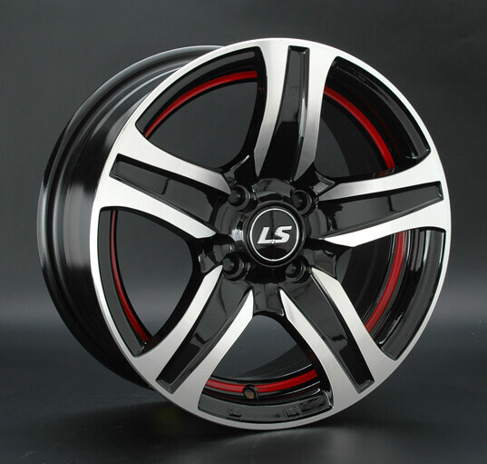 Диск Ls Wheels Ls145 15x6.50 5x105 ET39 DIA56.60 BKF-RL