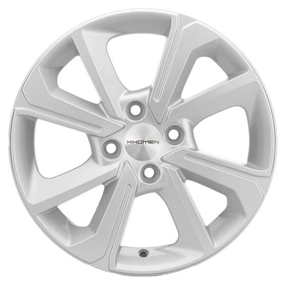 Диск Khomen 1501 15x6 4x100 ET50 DIA60.10 F-SILVER