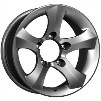 Диск K&K Айсберг 16x8 5x139.70 ET-10 DIA110.10 ДАРК ПЛАТИНУМ
