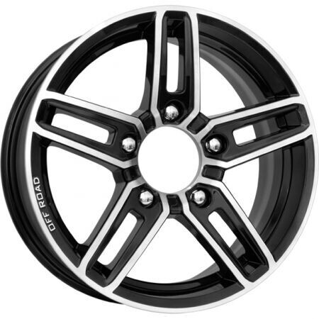 Диск K&K Дон 16x6.50 5x139.70 ET40 DIA98 АЛМАЗ ЧЕРНЫЙ