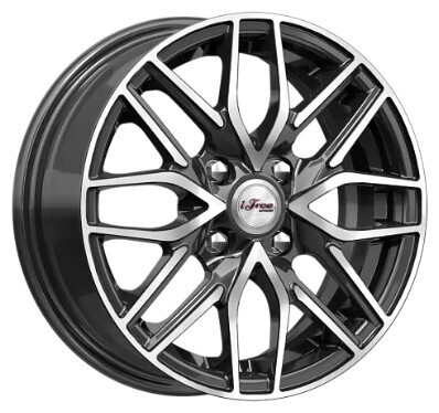 Диск Ifree Кайкос 14x5.50 4x100 ET40 DIA60.10 БЛЭК ДЖЕК