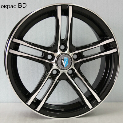 Диск Khomen 1505 15x5.50 5x139.70 ET5 DIA98.50 F-SILVER-FP