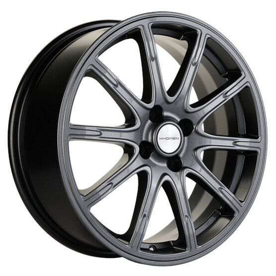 Диск Khomen 1707 17x6.50 4x100 ET43 DIA60.10 GRAY