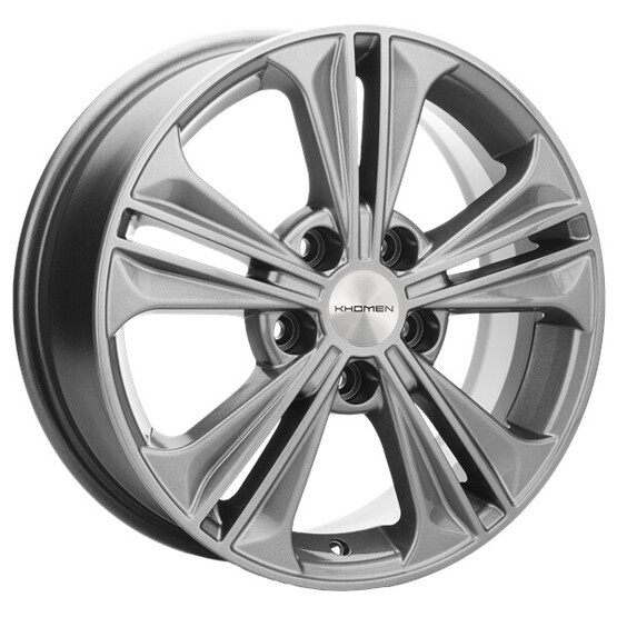 Диск Khomen 1603 16x6 5x114.30 ET47 DIA67.10 G-SILVER