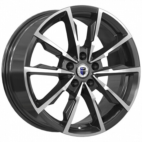 Диск K&K Меренге 17x7.50 5x108 ET45 DIA67.10 АЛМАЗ ЧЕРНЫЙ