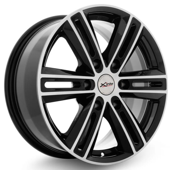 Диск X'trike X-124 17x7.50 6x114.30 ET30 DIA66.10 BK/FP