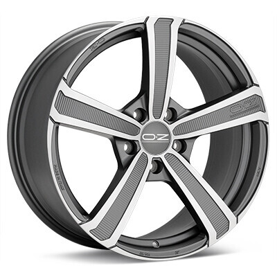 Диск Oz Montecarlo Hlt 20x9.50 5x112 ET52 DIA79 MATT DARK GRAPHITE DIAMOND CUT
