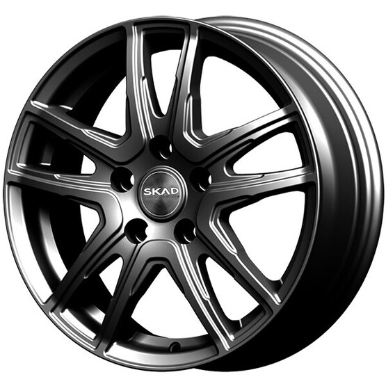Диск Скад Сидней 16x6 5x114.30 ET43 DIA67.10 ГРАФИТ
