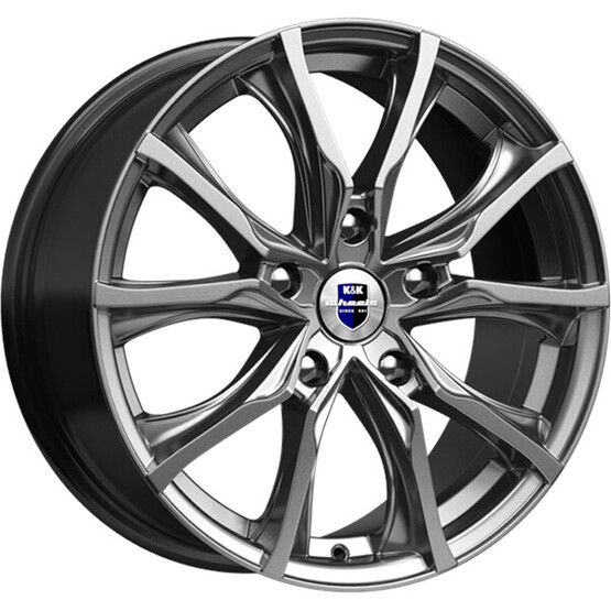 Диск K&K Твист 17x7.50 5x100 ET42 DIA67.10 ДАРК ПЛАТИНУМ