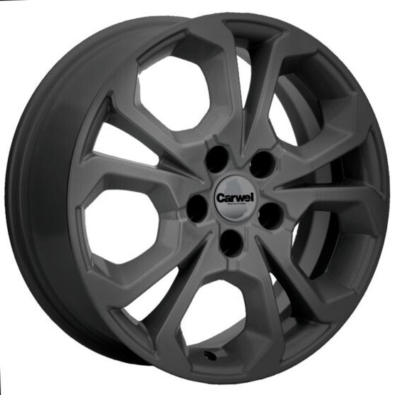 Диск Carwel Шира 17x6.50 5x108 ET43 DIA65.10 BL
