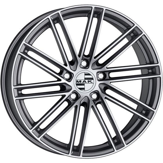 Диск Mak Leipzig-D 22x11.50 5x130 ET69 DIA71.60 GUNMETAL MIRROR FACE