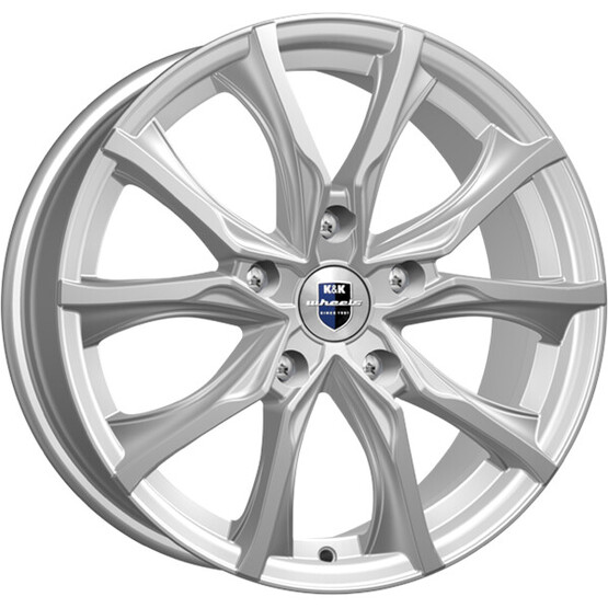 Диск K&K Твист 17x7.50 5x108 ET49 DIA67.10 БЛЭК ПЛАТИНУМ