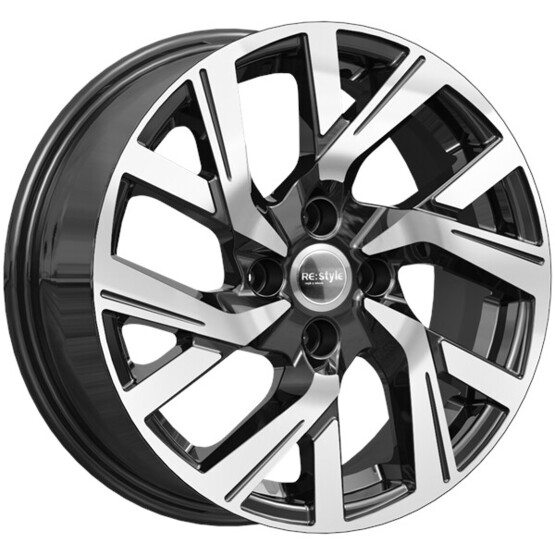 Диск K&K Кс1030 15x6 4x100 ET39 DIA60.10 АЛМАЗ ЧЕРНЫЙ