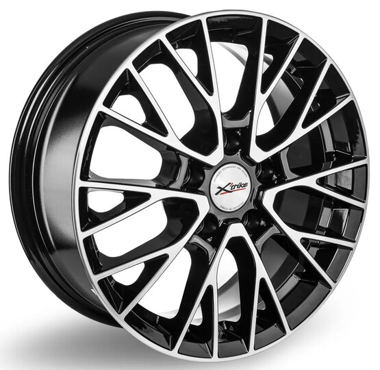 Диск X'trike X-135 16x6.50 5x114.30 ET40 DIA60.10 BK/FP
