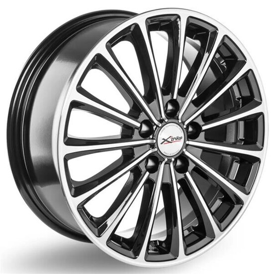 Диск X'trike X-136 17x7 5x110 ET37 DIA65.10 BK/FP