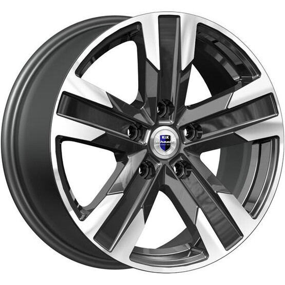 Диск K&K Висмут 16x7 5x100 ET45 DIA67.10 АЛМАЗ ЧЕРНЫЙ