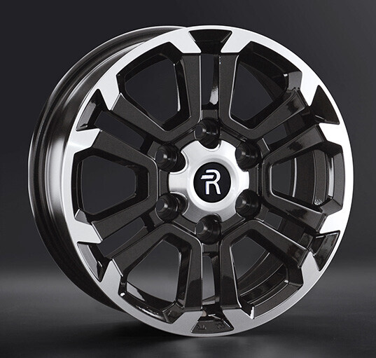 Диск Replay Mi168 16x7 6x139.70 ET46 DIA67.10 BKF