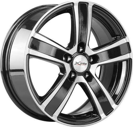 Диск X'trike X-108 16x7 5x105 ET38 DIA56.60 BK/FP