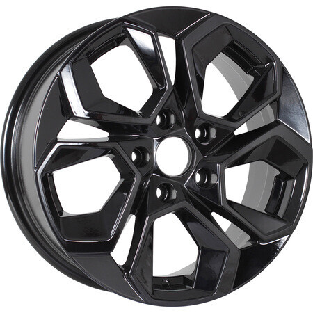 Диск Kdw Kd1620 16x6.50 4x100 ET45 DIA60.10 BLACK_PAINTED
