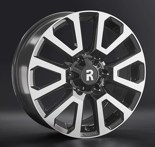 Диск Replay Lx241 18x7.50 6x139.70 ET55 DIA95.10 BKF