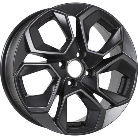 Диск Kdw Kd1620 16x6.50 5x108 ET45 DIA63.30 MATT_BLACK_PAINTED